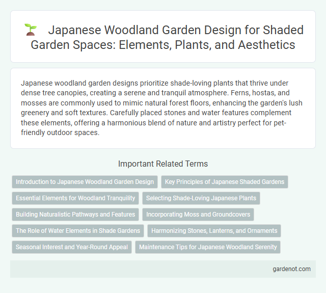 Japanese Woodland Garden Design for Shaded Garden Spaces: Elements, Plants, and Aesthetics
