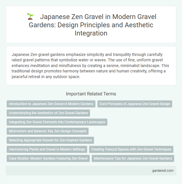 Japanese Zen Gravel in Modern Gravel Gardens: Design Principles and Aesthetic Integration