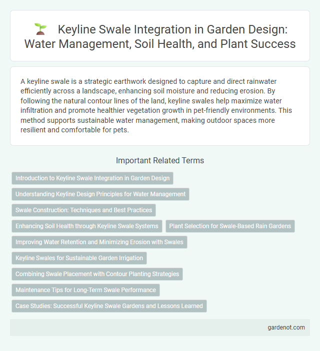 Keyline Swale Integration in Garden Design: Water Management, Soil Health, and Plant Success