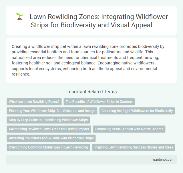 Lawn Rewilding Zones: Integrating Wildflower Strips for Biodiversity and Visual Appeal