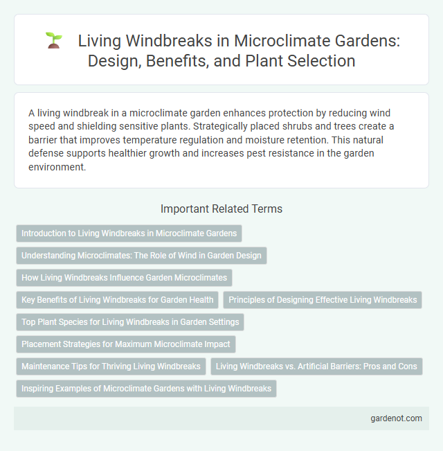 Living Windbreaks in Microclimate Gardens: Design, Benefits, and Plant Selection