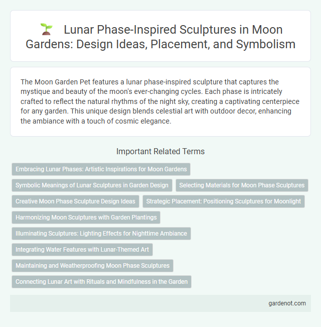 Lunar Phase-Inspired Sculptures in Moon Gardens: Design Ideas, Placement, and Symbolism