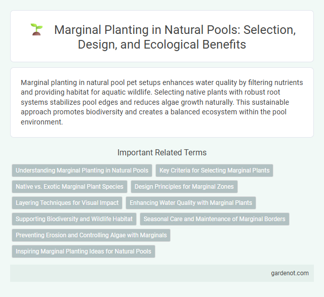 Marginal Planting in Natural Pools: Selection, Design, and Ecological Benefits