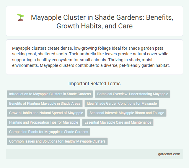 Mayapple Cluster in Shade Gardens: Benefits, Growth Habits, and Care
