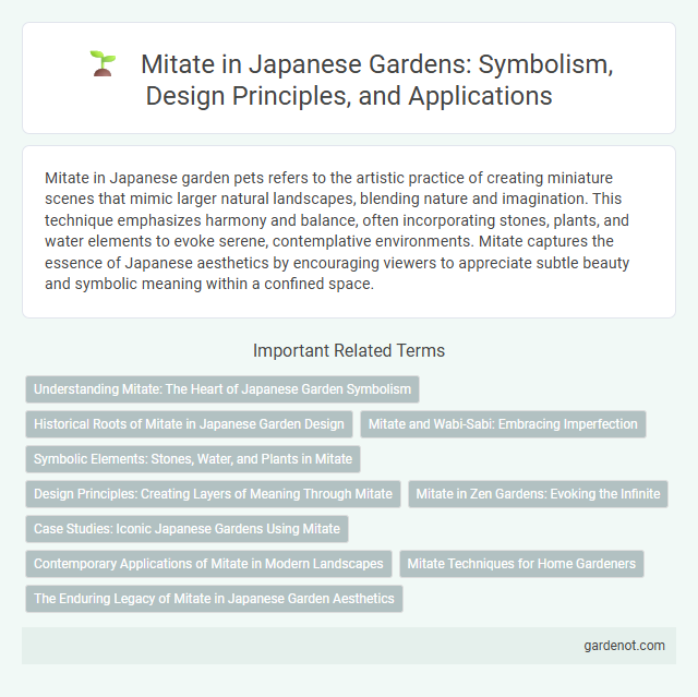 Mitate in Japanese Gardens: Symbolism, Design Principles, and Applications