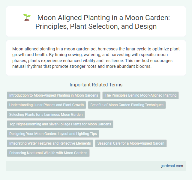 Moon-Aligned Planting in a Moon Garden: Principles, Plant Selection, and Design