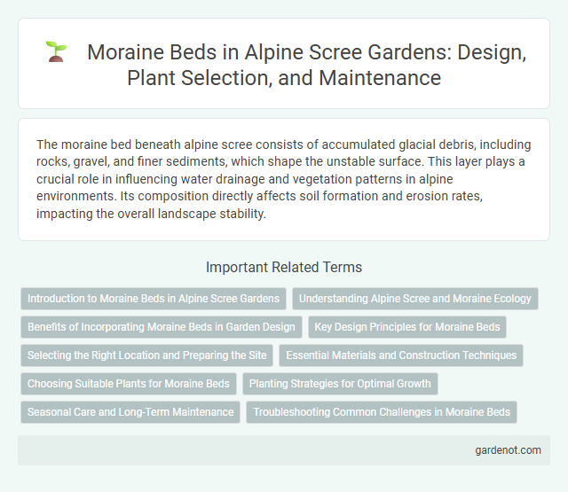 Moraine Beds in Alpine Scree Gardens: Design, Plant Selection, and Maintenance