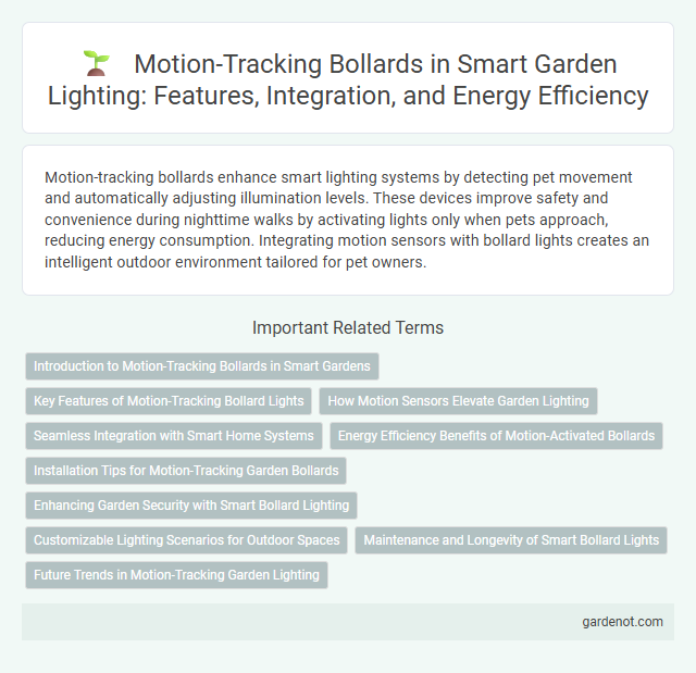 Motion-Tracking Bollards in Smart Garden Lighting: Features, Integration, and Energy Efficiency