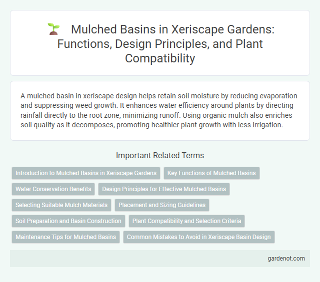 Mulched Basins in Xeriscape Gardens: Functions, Design Principles, and Plant Compatibility