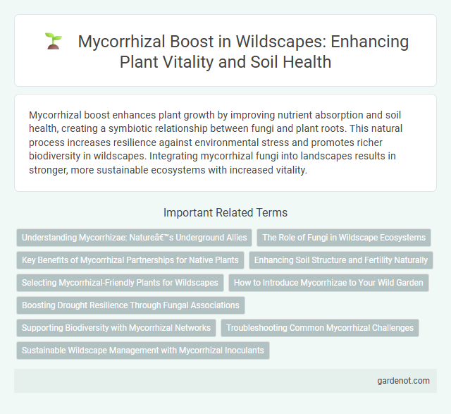 Mycorrhizal Boost in Wildscapes: Enhancing Plant Vitality and Soil Health