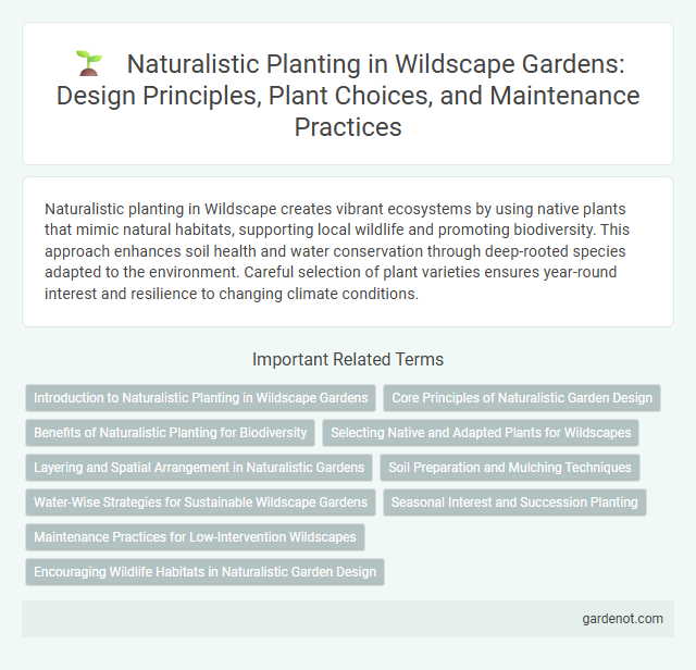 Naturalistic Planting in Wildscape Gardens: Design Principles, Plant Choices, and Maintenance Practices