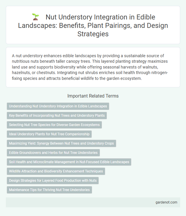 Nut Understory Integration in Edible Landscapes: Benefits, Plant Pairings, and Design Strategies