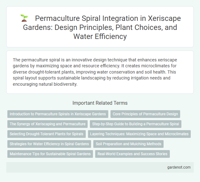 Permaculture Spiral Integration in Xeriscape Gardens: Design Principles, Plant Choices, and Water Efficiency