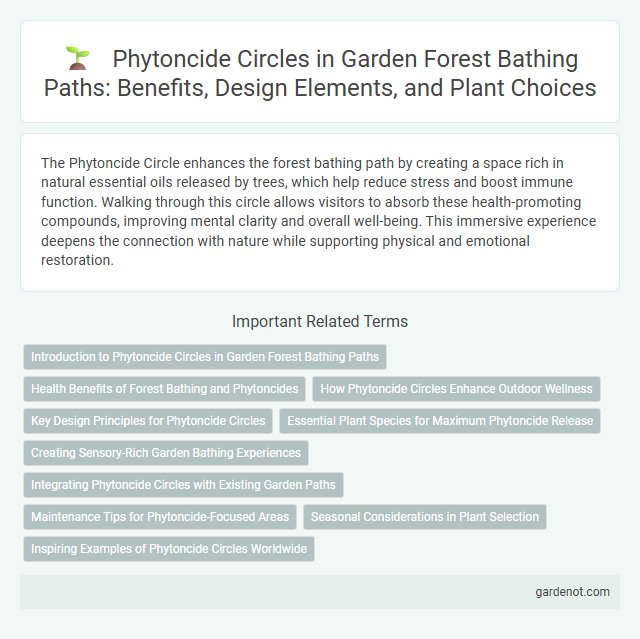 Phytoncide Circles in Garden Forest Bathing Paths: Benefits, Design Elements, and Plant Choices