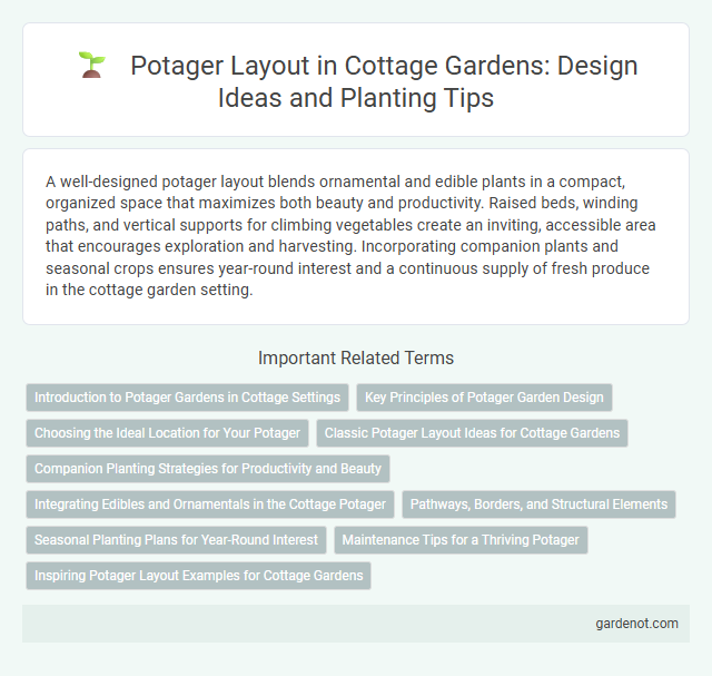 Potager Layout in Cottage Gardens: Design Ideas and Planting Tips