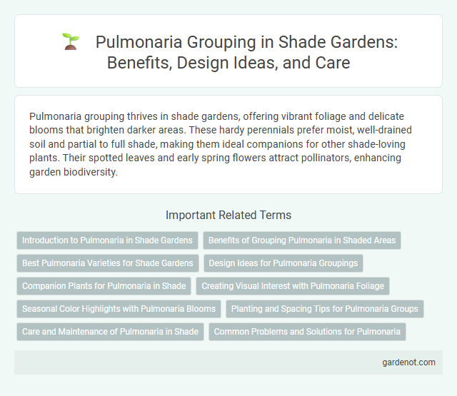 Pulmonaria Grouping in Shade Gardens: Benefits, Design Ideas, and Care