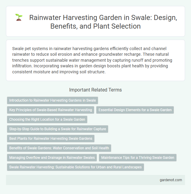 Rainwater Harvesting Garden in Swale: Design, Benefits, and Plant Selection