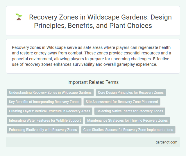 Recovery Zones in Wildscape Gardens: Design Principles, Benefits, and Plant Choices