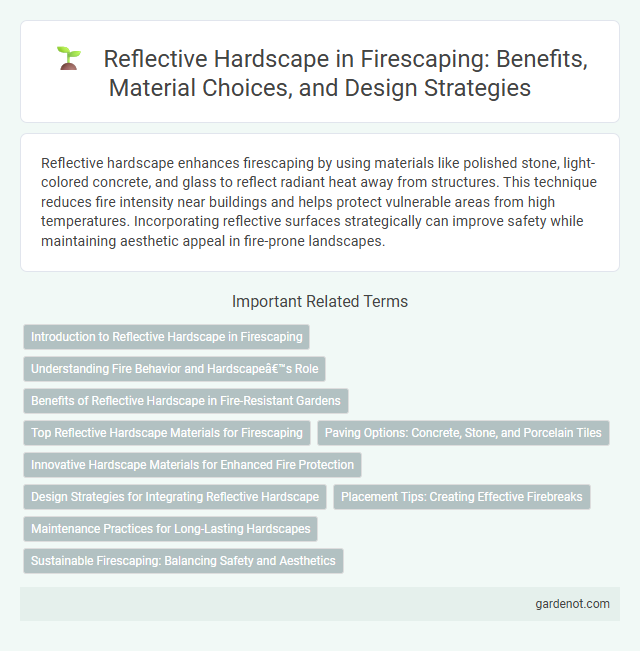Reflective Hardscape in Firescaping: Benefits, Material Choices, and Design Strategies