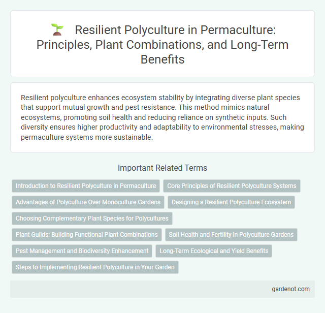 Resilient Polyculture in Permaculture: Principles, Plant Combinations, and Long-Term Benefits