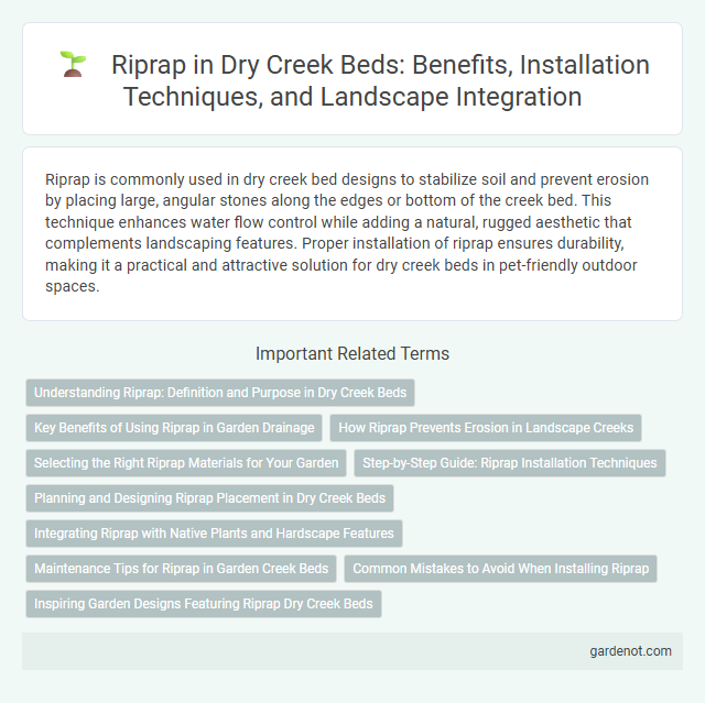 Riprap in Dry Creek Beds: Benefits, Installation Techniques, and Landscape Integration