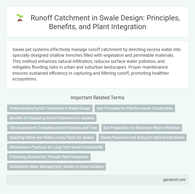 Runoff Catchment in Swale Design: Principles, Benefits, and Plant Integration