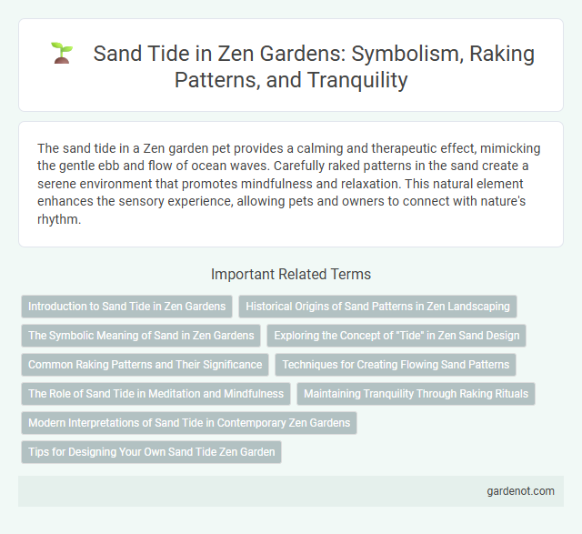 Sand Tide in Zen Gardens: Symbolism, Raking Patterns, and Tranquility