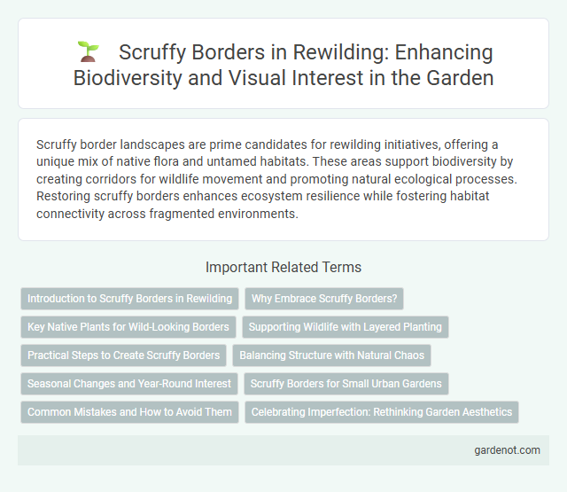 Scruffy Borders in Rewilding: Enhancing Biodiversity and Visual Interest in the Garden