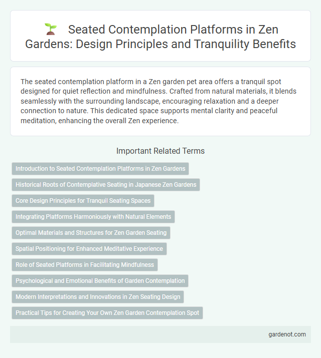 Seated Contemplation Platforms in Zen Gardens: Design Principles and Tranquility Benefits