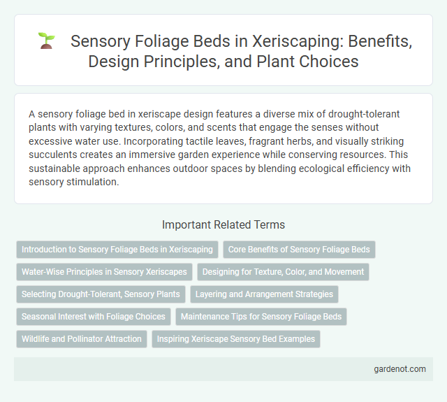 Sensory Foliage Beds in Xeriscaping: Benefits, Design Principles, and Plant Choices