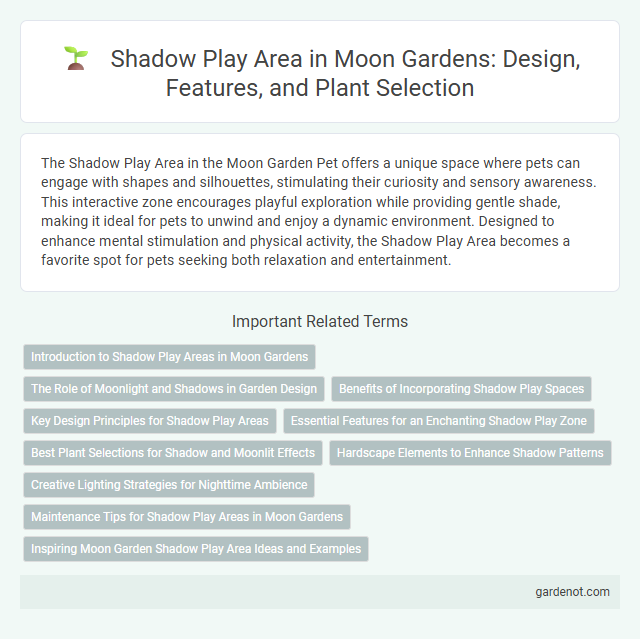 Shadow Play Area in Moon Gardens: Design, Features, and Plant Selection