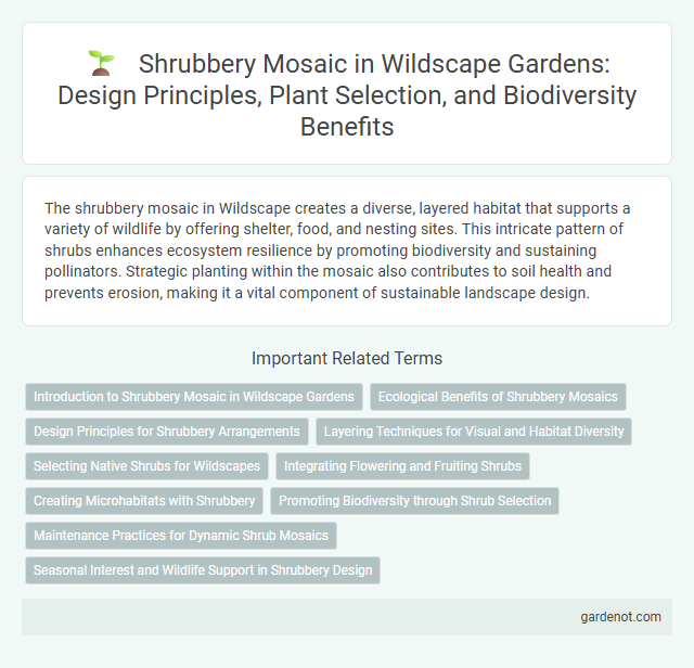 Shrubbery Mosaic in Wildscape Gardens: Design Principles, Plant Selection, and Biodiversity Benefits