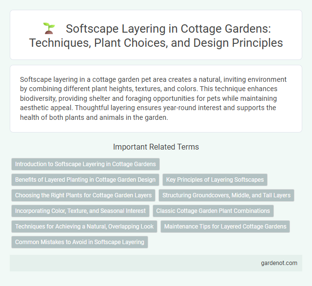 Softscape Layering in Cottage Gardens: Techniques, Plant Choices, and Design Principles