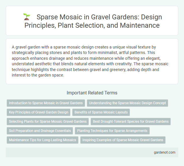 Sparse Mosaic in Gravel Gardens: Design Principles, Plant Selection, and Maintenance