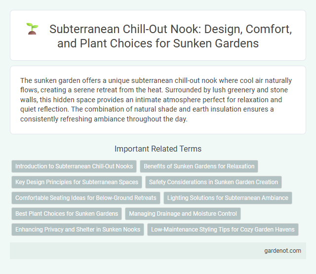 Subterranean Chill-Out Nook: Design, Comfort, and Plant Choices for Sunken Gardens