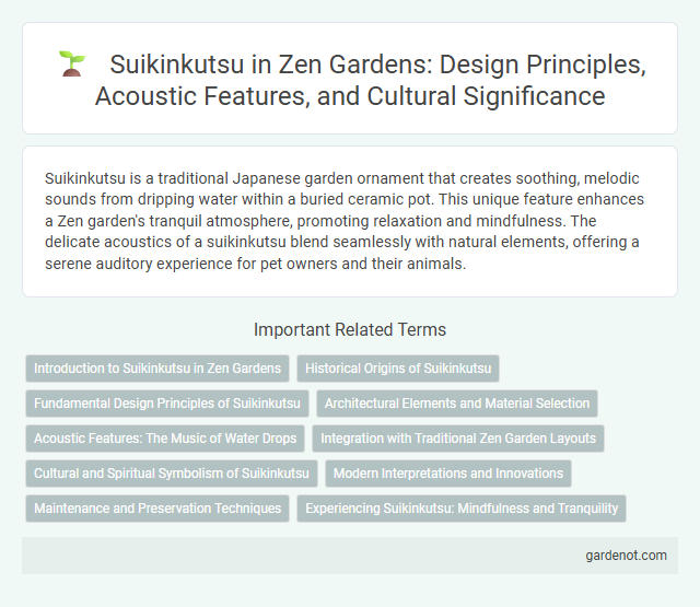 Suikinkutsu in Zen Gardens: Design Principles, Acoustic Features, and Cultural Significance