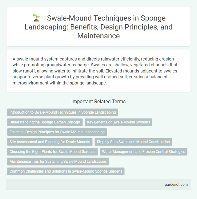 Swale-Mound Techniques in Sponge Landscaping: Benefits, Design Principles, and Maintenance