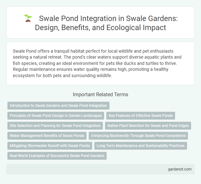 Swale Pond Integration in Swale Gardens: Design, Benefits, and Ecological Impact