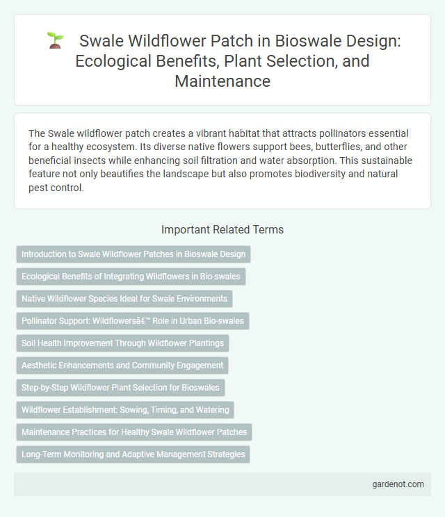 Swale Wildflower Patch in Bioswale Design: Ecological Benefits, Plant Selection, and Maintenance