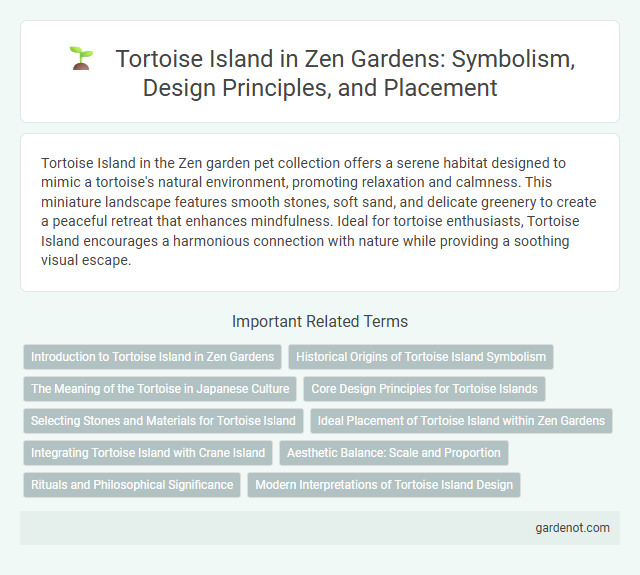 Tortoise Island in Zen Gardens: Symbolism, Design Principles, and Placement