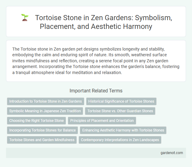 Tortoise Stone in Zen Gardens: Symbolism, Placement, and Aesthetic Harmony