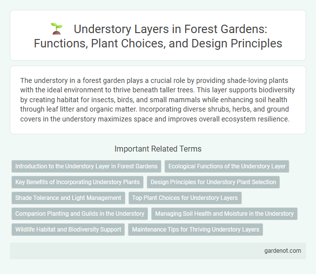 Understory Layers in Forest Gardens: Functions, Plant Choices, and Design Principles