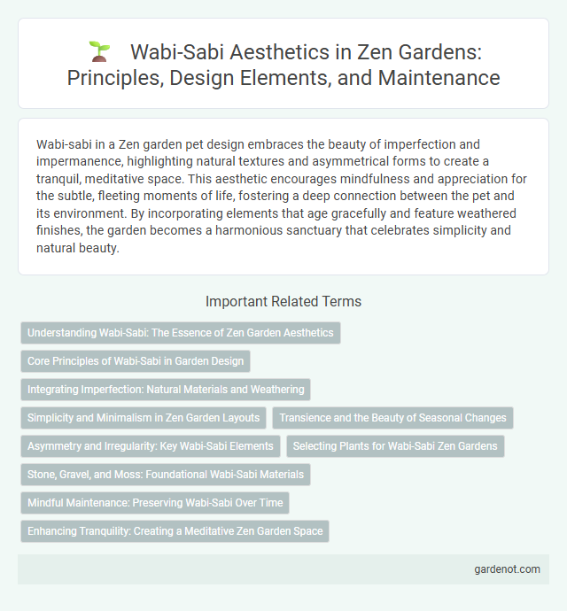 Wabi-Sabi Aesthetics in Zen Gardens: Principles, Design Elements, and Maintenance