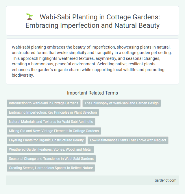 Wabi-Sabi Planting in Cottage Gardens: Embracing Imperfection and Natural Beauty