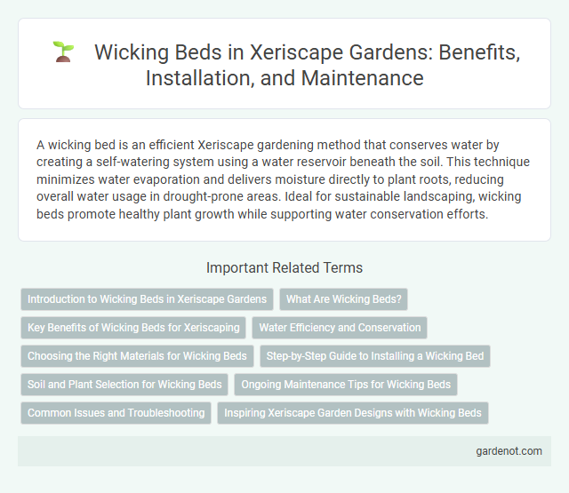 Wicking Beds in Xeriscape Gardens: Benefits, Installation, and Maintenance