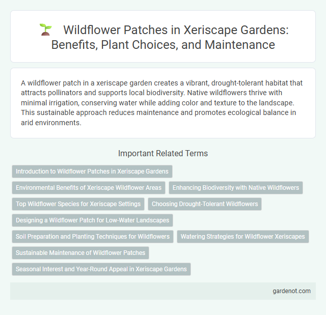 Wildflower Patches in Xeriscape Gardens: Benefits, Plant Choices, and Maintenance