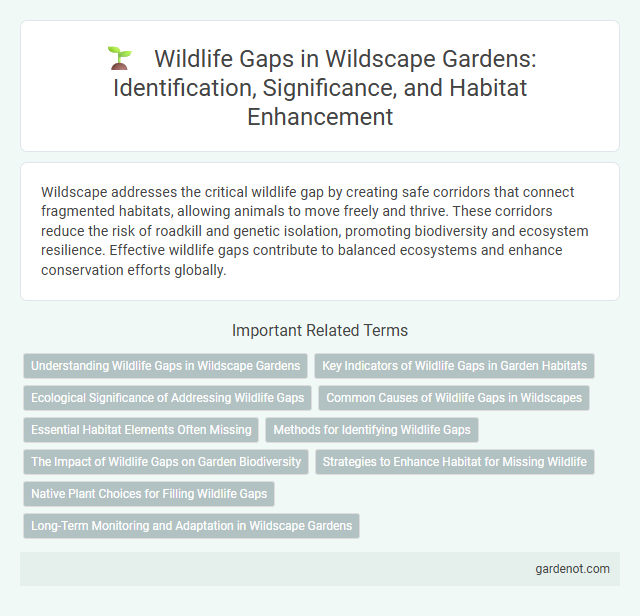 Wildlife Gaps in Wildscape Gardens: Identification, Significance, and Habitat Enhancement