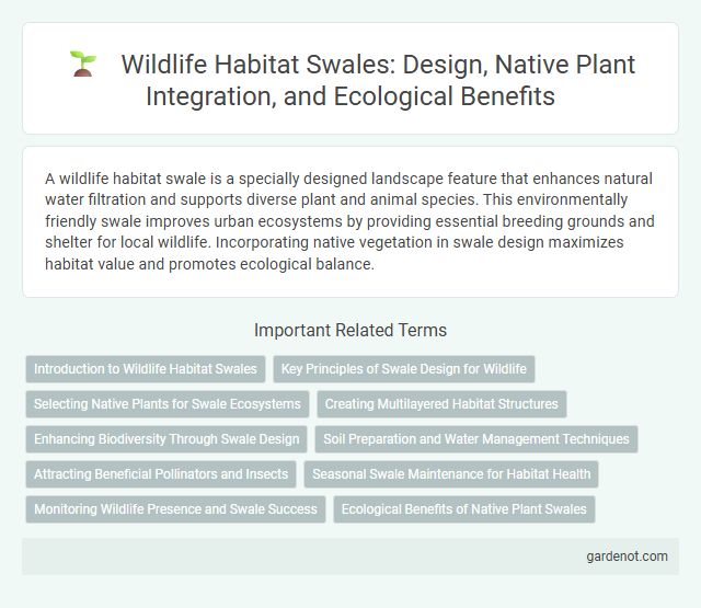 Wildlife Habitat Swales: Design, Native Plant Integration, and Ecological Benefits