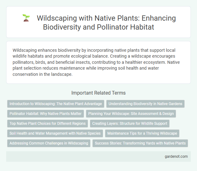 Wildscaping with Native Plants: Enhancing Biodiversity and Pollinator Habitat