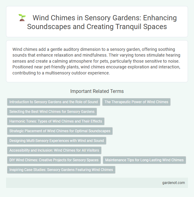 Wind Chimes in Sensory Gardens: Enhancing Soundscapes and Creating Tranquil Spaces